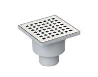 Трап d 50(100100) вертик.нерж.хром глянец BERGES Trend (арт.91003)