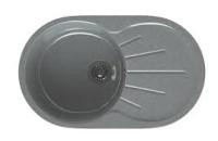 Мойка врезная М-5 глянцевая, серая HORKE