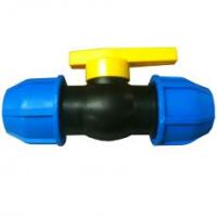 Кран 3232 зажимной ПНД AS