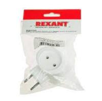 Тройник эл. 220В, 6А REXANT белый (1064)