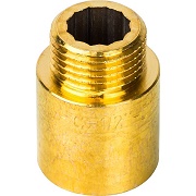 Удлинитель 12 L=15мм бронза (арт.12891)