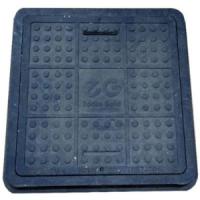 Люк 1,5 т (ШН5656, ШВ4545) квадрат с ручкой чёрный ЭддинГолд