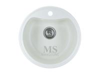 Мойка врезная МS-4 камен.белый снег MAXSTONE