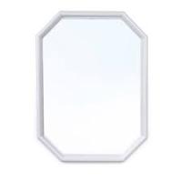 Зеркало Октавия (430583мм) (белый мрамор) Беларуссия