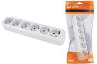 Колодка 6 гнез.2П+З 16А 250В белая ТДМ (0039)