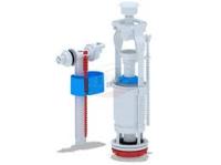 Арматура WC-6050 в сборе 1-кноп. бок. подвод эконом
