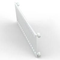 Радиатор стальной гигиенич. Лидея ЛУ 10А-300-700 ниж. подк