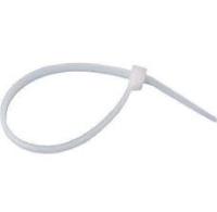 Кабельная стяжка (хомут) 2004,5мм белая