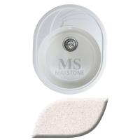 Мойка врезная МS-8 камен. лён глянц MAXSTONE