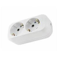 Колодка 2 гнез.2П+3 бел.16А 250В ТДМ