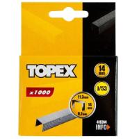 Cкобы 14мм 41Е314 TOPEX (уп.по 10шт.)