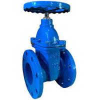 Задвижка фланцевая 30ч39р Ду 100 Ру-16 с обрезиненным клином 