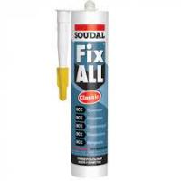 Клей герметик 290мл прозр.FIX ALL Classic SoudalК0000006501