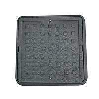 Люк 500500 квадрат чёрн.(арт.76361)