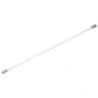Карниз дванной прямой YLG-260-W 140-260см алюм. БЕЛЫЙ