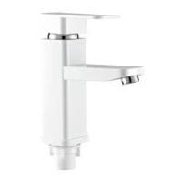 Смеситель думыв. PL709-001F АBC пластик. STEMIX бшл белый к.35