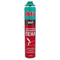 Пена монтажная AKFIX018 проф.огнестойкая 900г ппист.