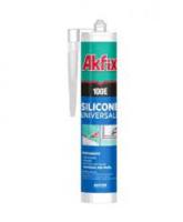 Силикон AKFIX-100Е280мл.(бел) уп.24