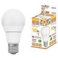 Лампа св.диод 10W 230Вт В4000 К-Е27 Народная