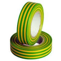 Изолента ПВХ 19мм20м желто-зеленая