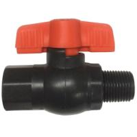 Кран 12 ВН пластик.чёрный