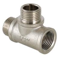 Тройник 12 внн хром VALTEC