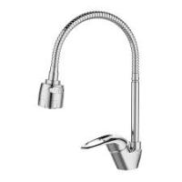Смеситель дкухни DIST D761S с гибким изливом хром