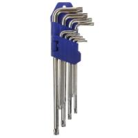Набор ключей шестигр. звезд.TORX TUNDRA comfort Т10-Т50 9 шт.длин.(882086)