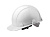 Каска защитная белая 