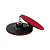 Диск полиров.150мм с липуч.зерно, красный