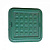 Люк 300300 квадрат мини с ручкой зеленый (57715)