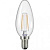Лампа филаментная 6W E14 (свеча)GENERAL