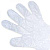 Перчатки одноразовые полиэтиленовые 8мкм L (пара)