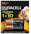 Батарейка LR6 АА Duracell Alkaline щелочная 1,5V